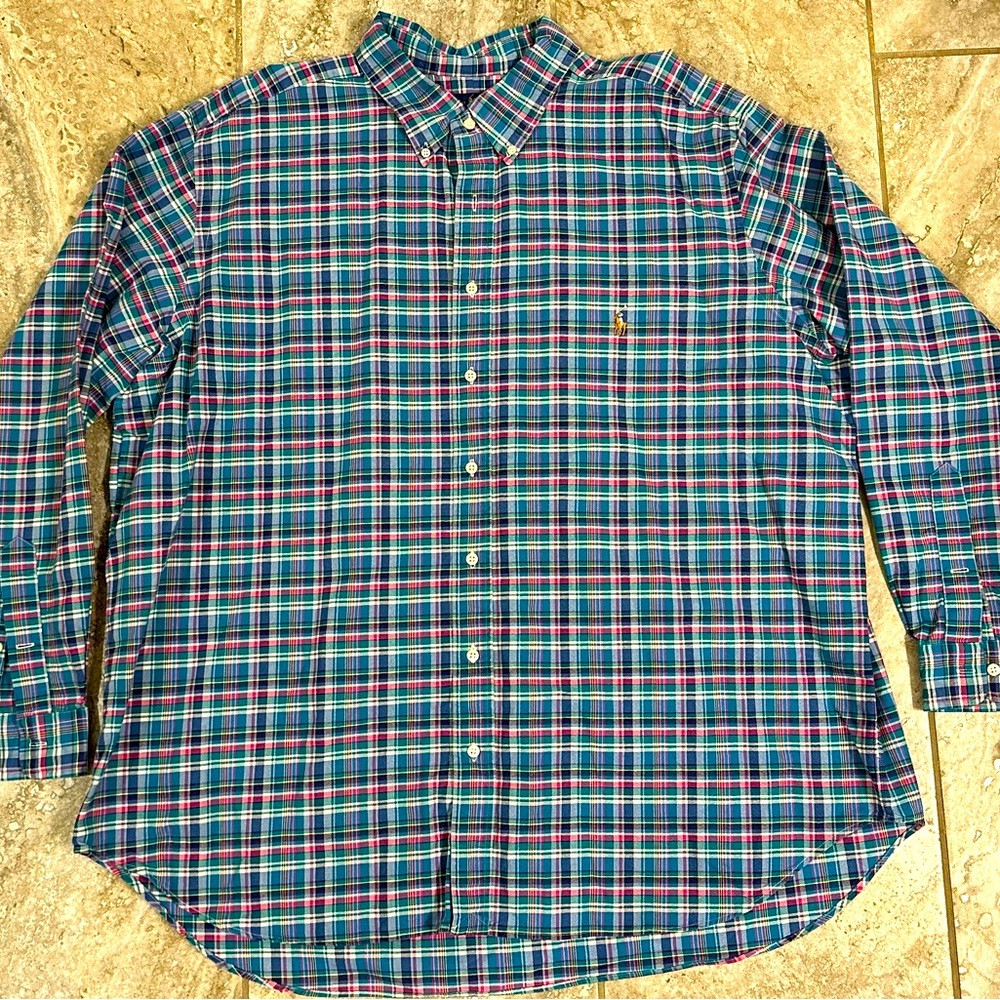 Polo Ralph Lauren | classic fit plaid flannel workshirt | Size: 2X Big